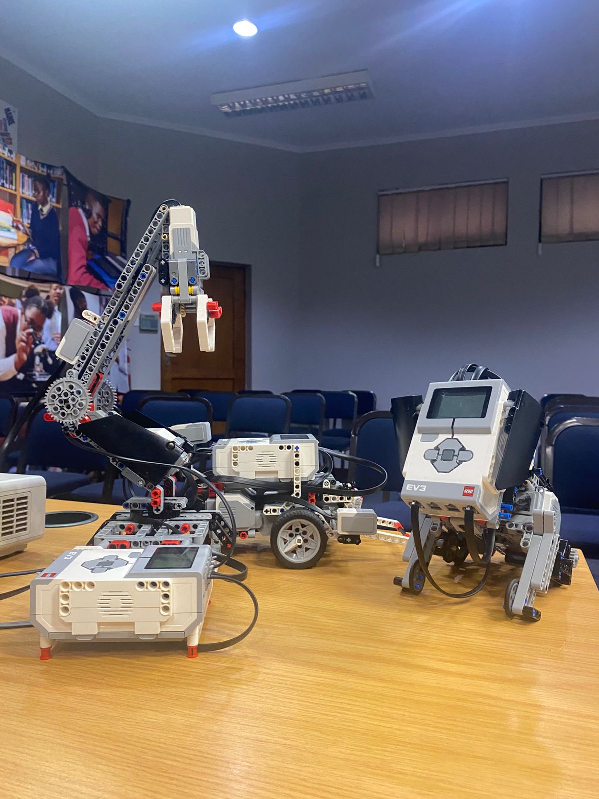 Completed EV3 robotic arm